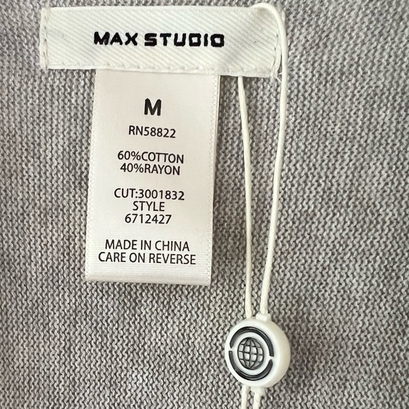 NWT Max Studio Ruffled Cardigan - Picture 6 of 6